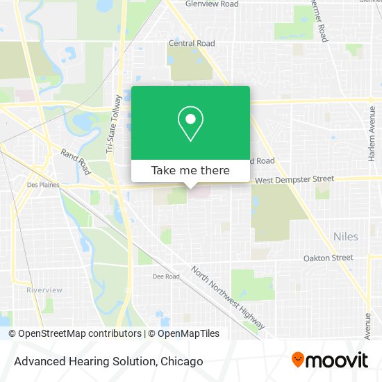 Advanced Hearing Solution map