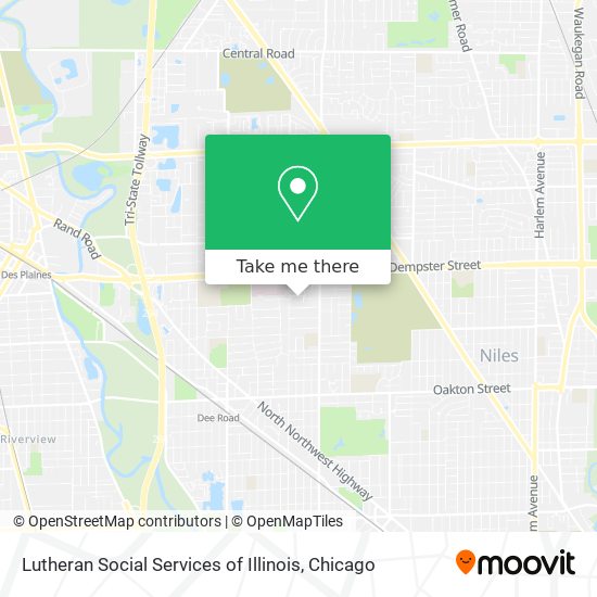 Lutheran Social Services of Illinois map