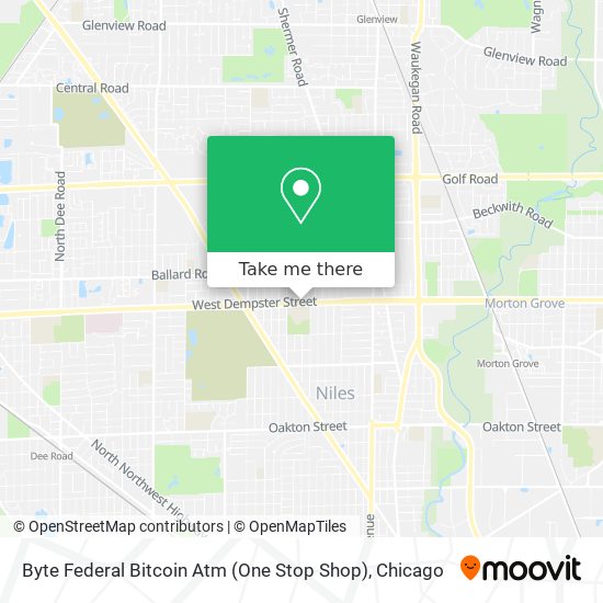 Byte Federal Bitcoin Atm (One Stop Shop) map