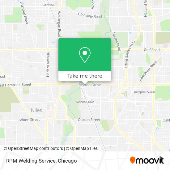 RPM Welding Service map