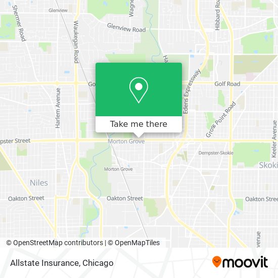 Allstate Insurance map