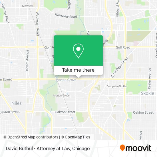 David Butbul - Attorney at Law map