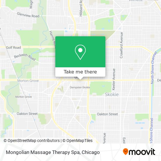 Mapa de Mongolian Massage Therapy Spa