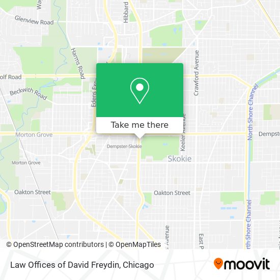 Mapa de Law Offices of David Freydin