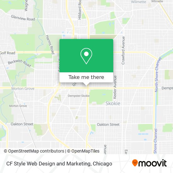 CF Style Web Design and Marketing map