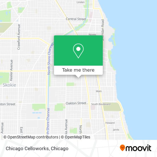 Mapa de Chicago Celloworks