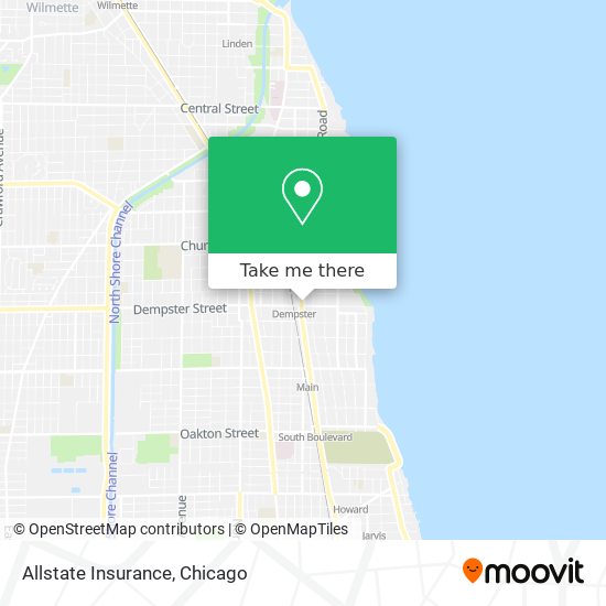 Allstate Insurance map