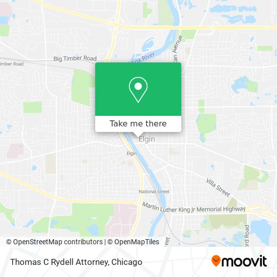 Mapa de Thomas C Rydell Attorney