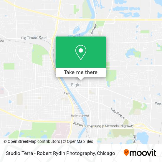 Studio Terra - Robert Rydin Photography map