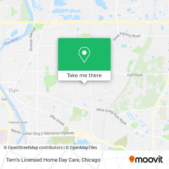 Mapa de Terri's Licensed Home Day Care