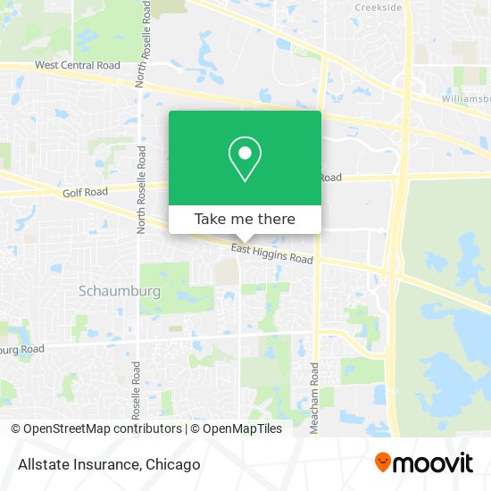 Allstate Insurance map