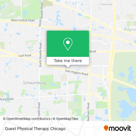 Quest Physical Therapy map