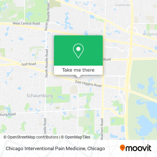 Chicago Interventional Pain Medicine map