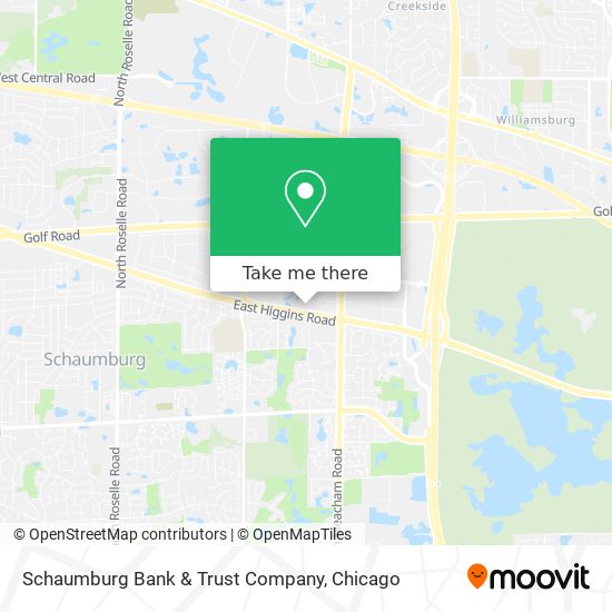 Mapa de Schaumburg Bank & Trust Company