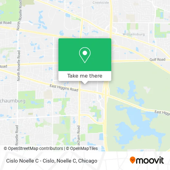 Cislo Noelle C - Cislo, Noelle C map