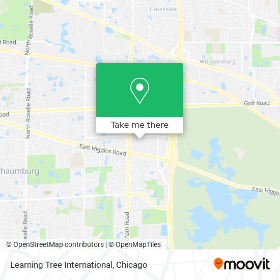 Mapa de Learning Tree International