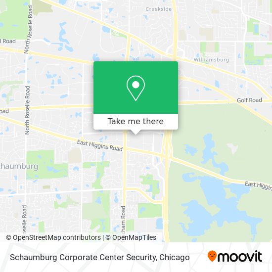 Schaumburg Corporate Center Security map