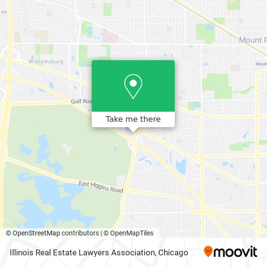 Illinois Real Estate Lawyers Association map