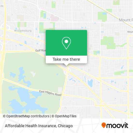Affordable Health Insurance map