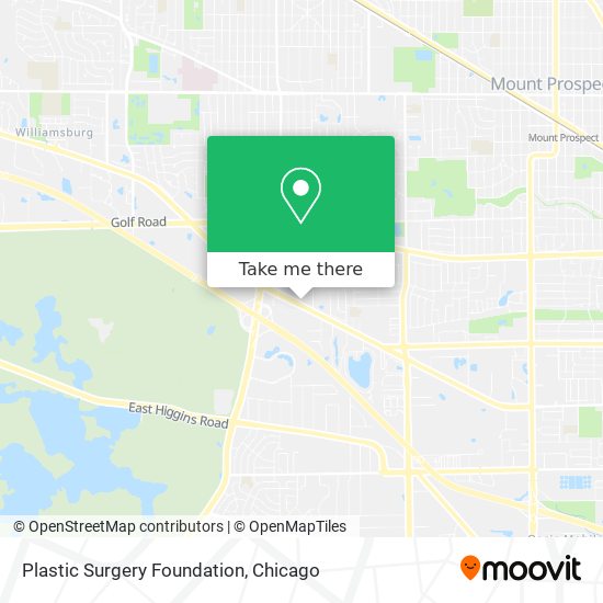 Plastic Surgery Foundation map