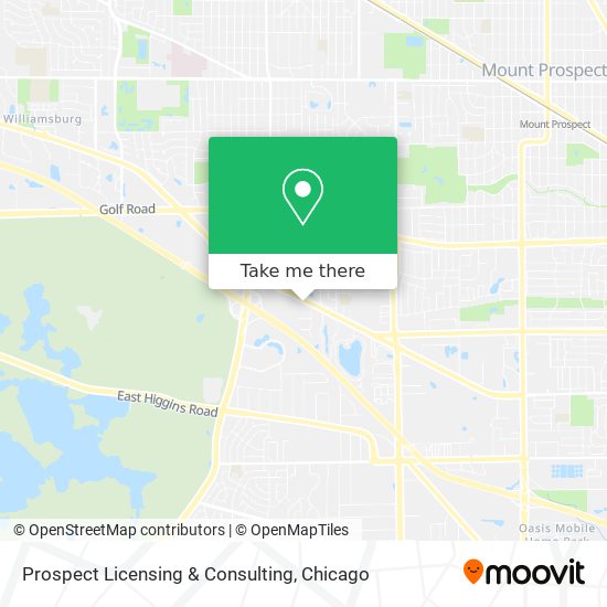 Prospect Licensing & Consulting map