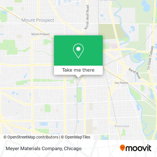 Meyer Materials Company map