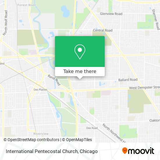 Mapa de International Pentecostal Church