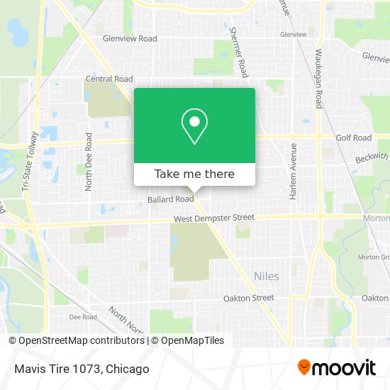 Mavis Tire 1073 map