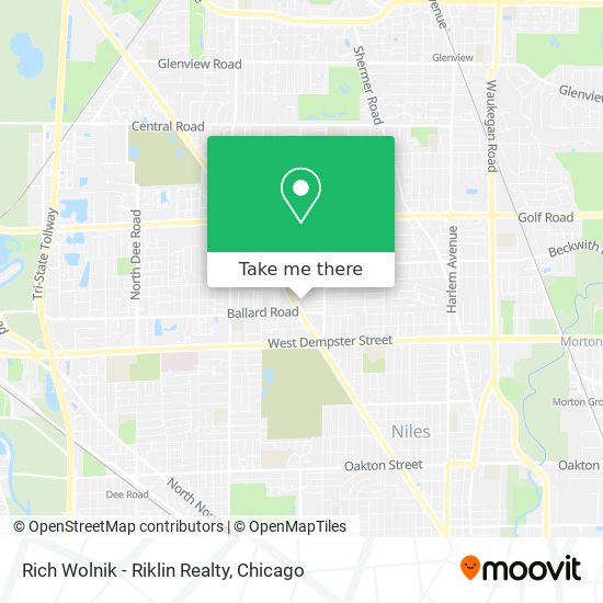 Rich Wolnik - Riklin Realty map