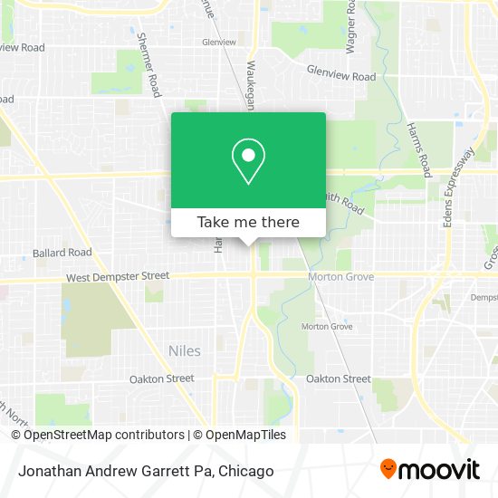 Mapa de Jonathan Andrew Garrett Pa
