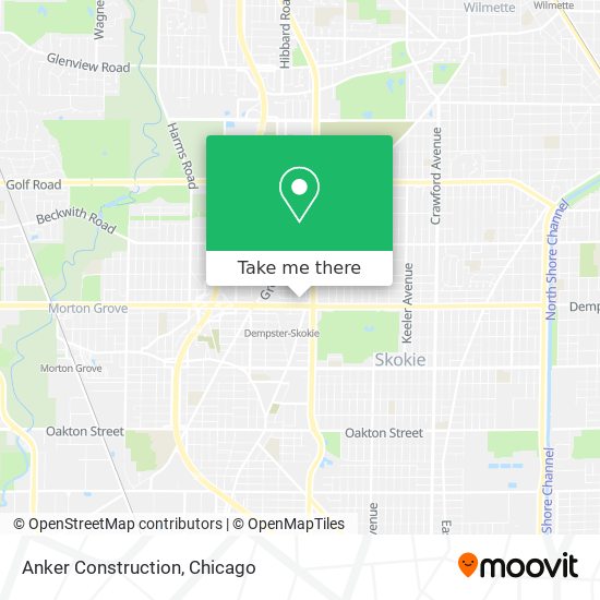 Anker Construction map