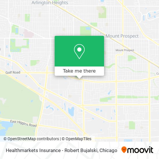 Healthmarkets Insurance - Robert Bujalski map