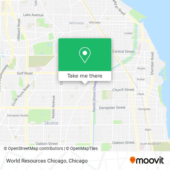 Mapa de World Resources Chicago