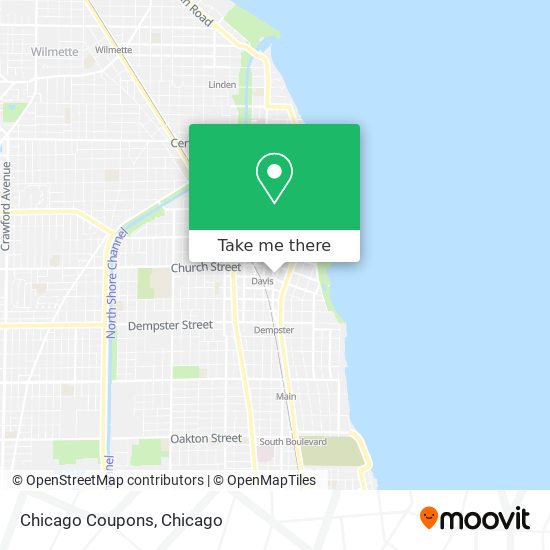 Chicago Coupons map