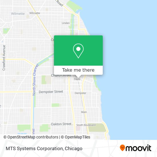 MTS Systems Corporation map
