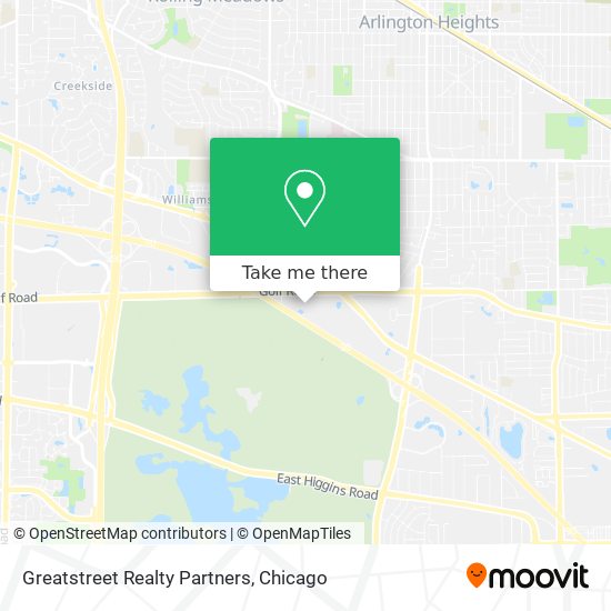 Mapa de Greatstreet Realty Partners