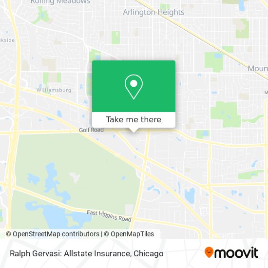 Mapa de Ralph Gervasi: Allstate Insurance