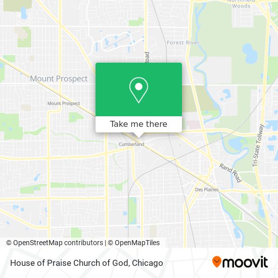 House of Praise Church of God map