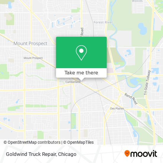 Goldwind Truck Repair map
