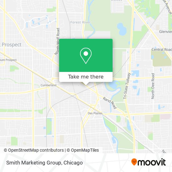 Mapa de Smith Marketing Group