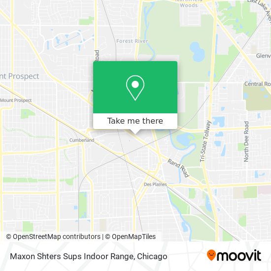 Mapa de Maxon Shters Sups Indoor Range