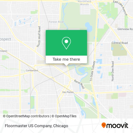 Mapa de Floormaster US Company