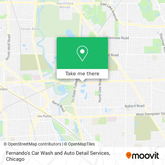 Mapa de Fernando's Car Wash and Auto Detail Services