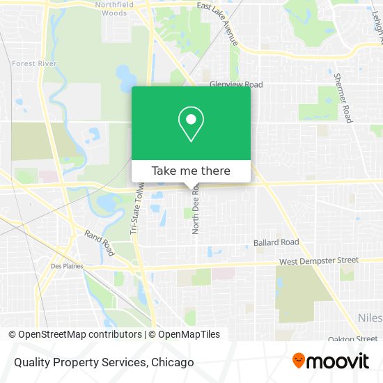 Quality Property Services map