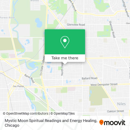 Mystic Moon Spiritual Readings and Energy Healing map