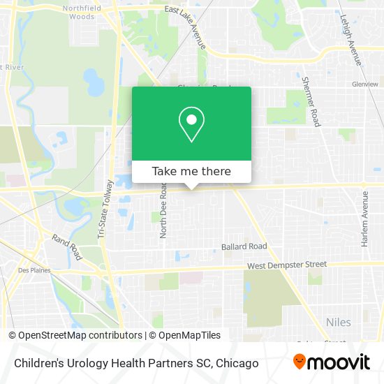 Children's Urology Health Partners SC map