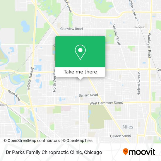 Dr Parks Family Chiropractic Clinic map