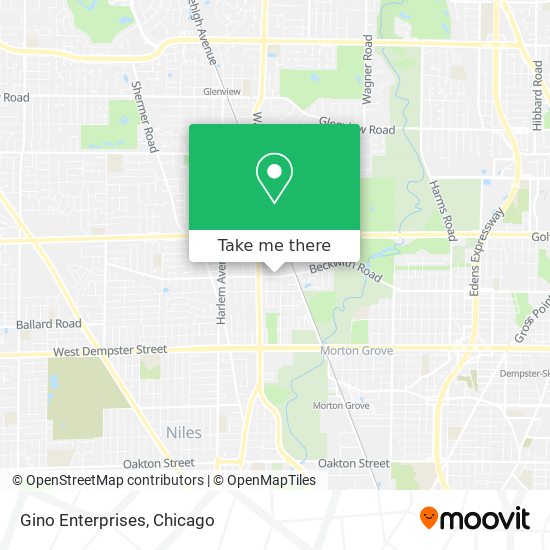 Gino Enterprises map