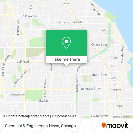 Chemical & Engineering News map