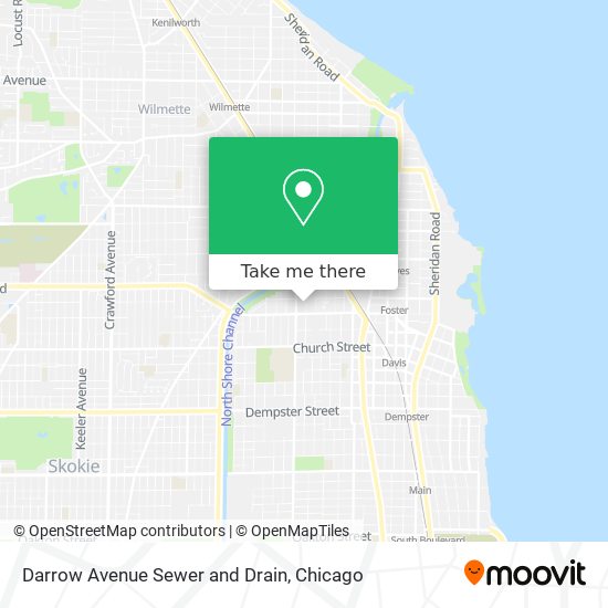 Darrow Avenue Sewer and Drain map